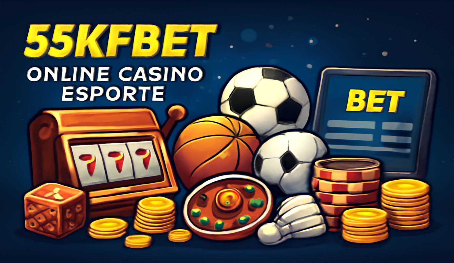 Aposte em apostas esportivas no cassino online 55KFBET