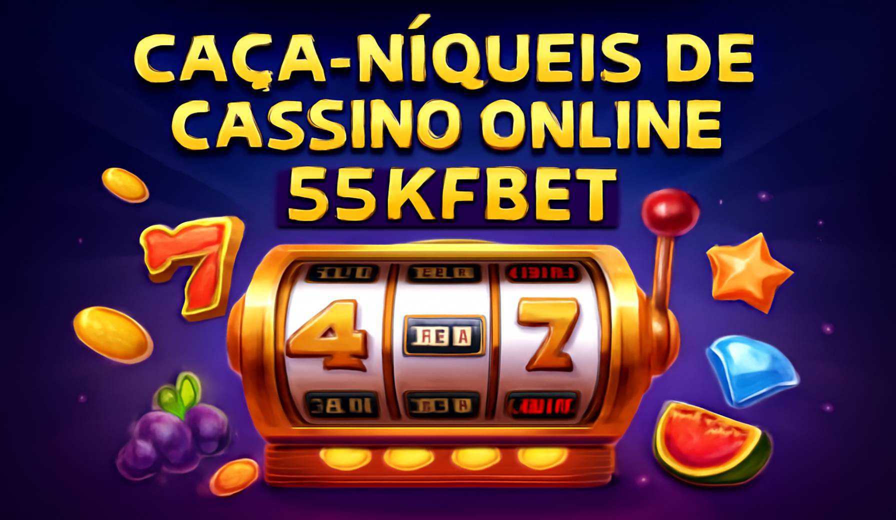 Explore o mundo das slot machines no 55KFBET Casino